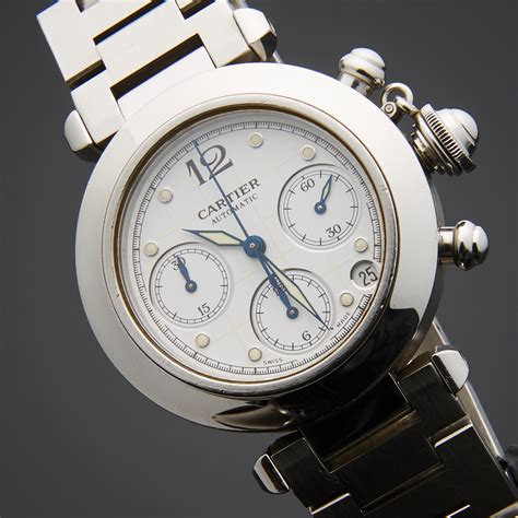 pre owned cartier pasha|cartier pasha 42mm chronograph.